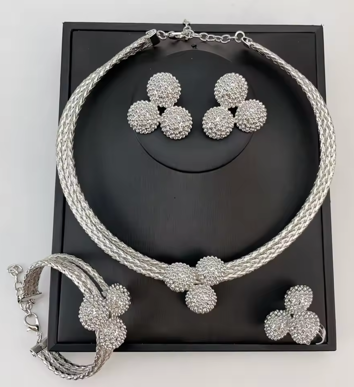 Luxury Brazilian Bold Necklace Jewelry Set for Women