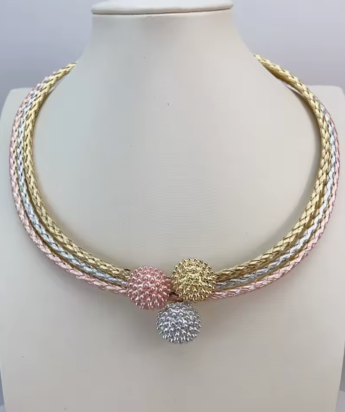Luxury Brazilian Bold Necklace Jewelry Set for Women